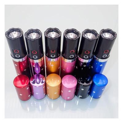 Portable Red Aluminum Stun Gun with Flashlight thumbnail 4