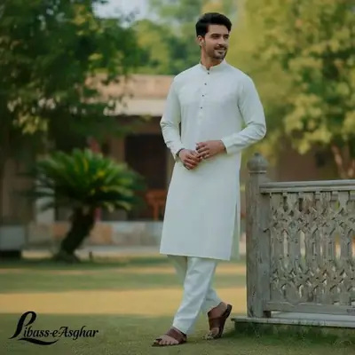 Men’s Unstitched Boski Plain Suit