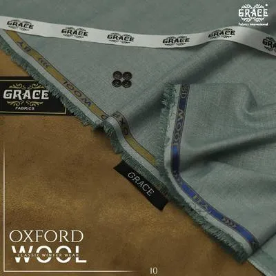 Men’s Unstitched Wool Plain Suit