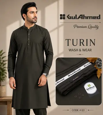 Men’s Unstitched Wash And Wear Plain Suit