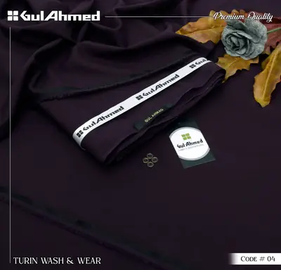 Men’s Unstitched Wash And Wear Plain Suit thumbnail 2