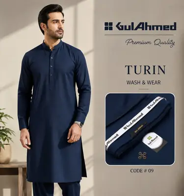 Men’s Unstitched Wash And Wear Plain Suit