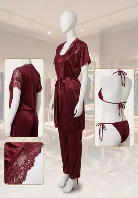 5 piece Night Dress 
