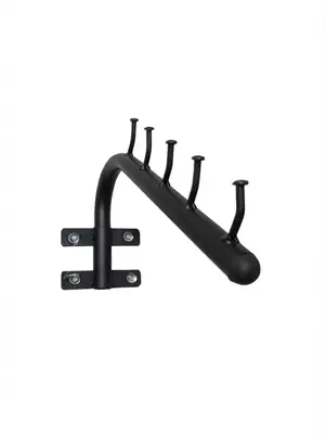 Cloth Hanging  Stand Wall Mounted With 5 Hooks thumbnail 2