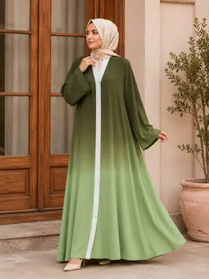 Georgette Plain Classic Abaya