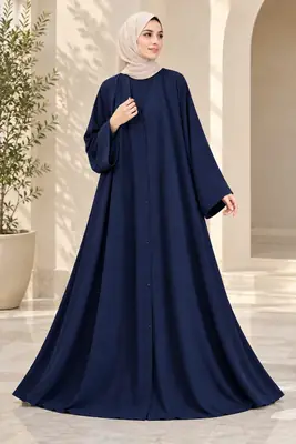 Georgette Plain Classic Abaya