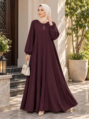 Nida Plain Classic Abaya