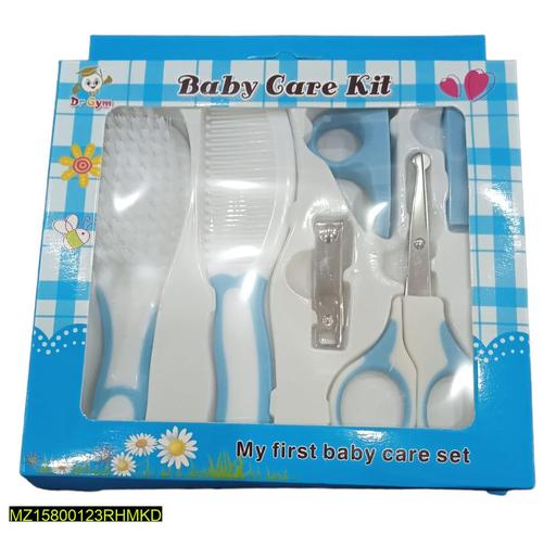 My First Baby Care Kit 6 Pcs Blue Imported