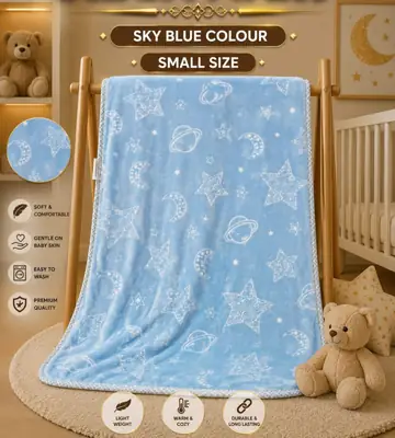 Baby Printed Wrapping Blanket