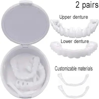 Teeth Whitening Snap On Fake Teeth thumbnail 3