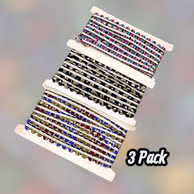 Premium Quality Braided Lace Set for Festive Wedding Wear thumbnail 2