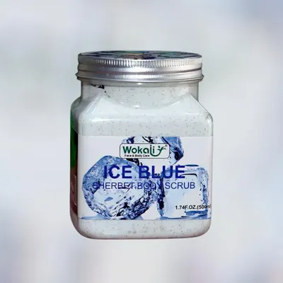 Ice Blue Herberal Facial Scrub Cream Whitening 17oz All Skin Types thumbnail 3