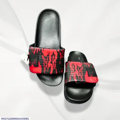 Men's Microfiber Fancy Slide Slippers thumbnail 1