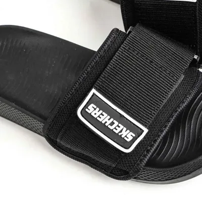 Black Casual Slide Slippers for Hot Weather thumbnail 2