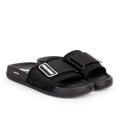 Black Casual Slide Slippers for Hot Weather thumbnail 4