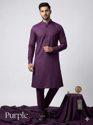 Men’s Unstitched Boski Plain Suit
