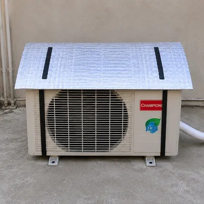 1 Pc Parachute Plain AC Cover Outdoor AC Cover Waterproof UV Resistant & Dustproof thumbnail 2