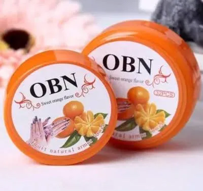 OBN Sweet Orange Nail Polish Wipes Pack of 2