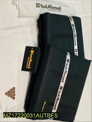 Men Cotton Plain Suit Eid Formal Wear 4.5m Unstitched