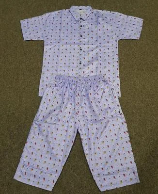 Men Cotton Printed Co-Ord Set Medium to XL