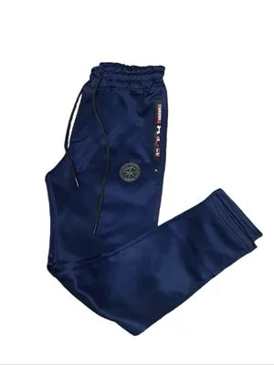 Men's Blue Polyester Trouser Medium to XL Casual Wear
