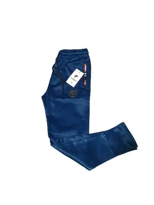 Men's Blue Polyester Trouser Medium to XL