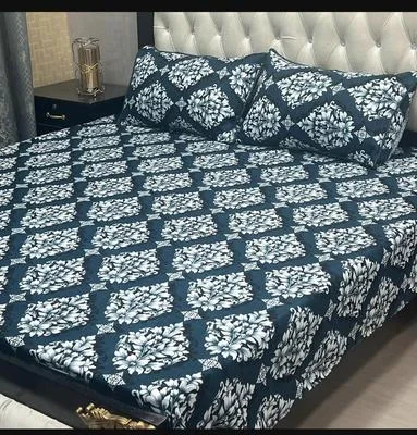 Double Bedsheet Set Crystal Cotton Multicolor 90x97