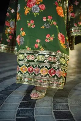 3 Pcs Women's Unstitched Embroidered Suit thumbnail 2