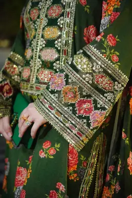 3 Pcs Women's Unstitched Embroidered Suit thumbnail 3