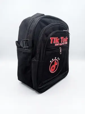 Stylish Boy's Parachute Backpack - 1 Pcs in Classic Black thumbnail 3