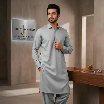 Men’s Unstitched Boski Plain Suit