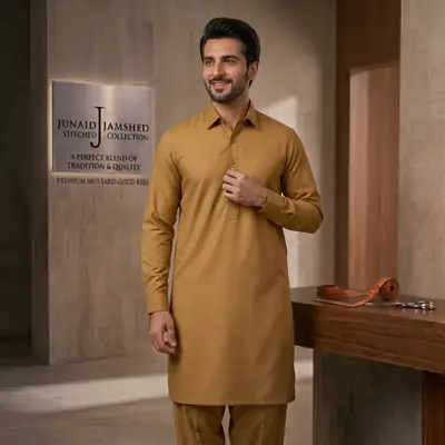Men’s Unstitched Boski Plain Suit