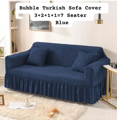 Bubble 7 Seater Jersey Textured Sofa Covers