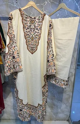 Women's Off White Printed Lawn 2PC Suit with Embroidery thumbnail 2
