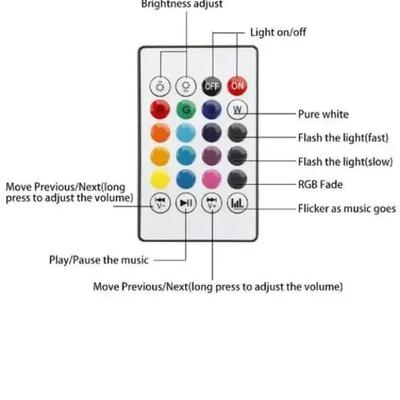LED Music Bulb with Remote Control & Built-in Speaker thumbnail 4