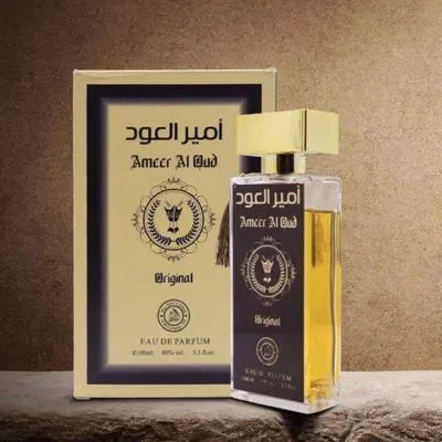 Ameer Al Oud Unisex Oud Perfume 100ml Sweat Resistant Black Bottle thumbnail 2