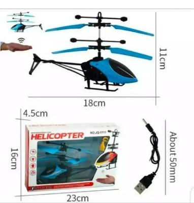 Infrared Helicopter Toy for Kids 1-12 Years thumbnail 4