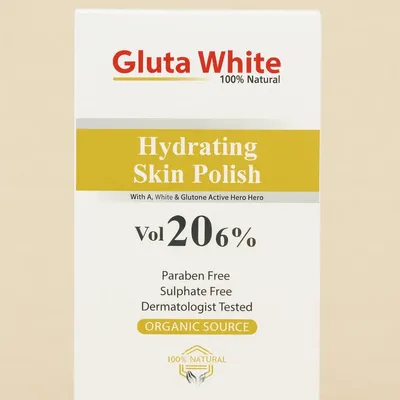 Gluta White Hydrating Skin Polisher 20% Paraben Free thumbnail 2