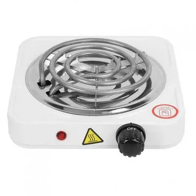 Electric Stove 1000W Stainless Steel White Compact thumbnail 10