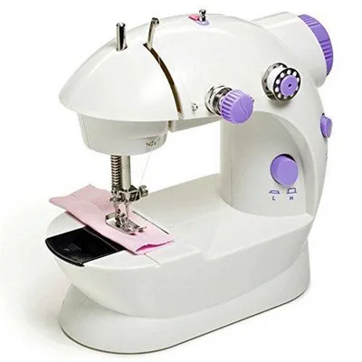 Mini Sewing Machine 5cm Double Thread Portable Black thumbnail 5