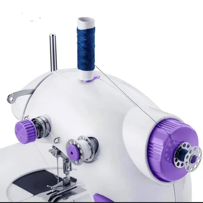 Mini Sewing Machine 5cm Double Thread Portable Black thumbnail 6