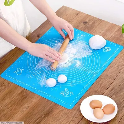 Large Size Silicon RotiMat Pastry Fondant DoughRolling Mat Silicone Surface