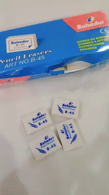 Soft & Gentle Eraser Set - 24 Pcs Perfect for School, Office & Home thumbnail 2