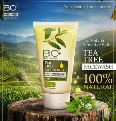Tea Tree Face Wash & Cream Pack of 2 thumbnail 3
