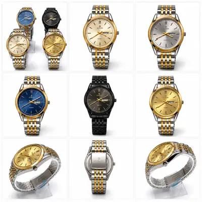 Men's Modern Stylish Look Watch With Day & Date - Random Multicolor Dial - Art# M247 -FR9008500Dy&Dt-0048 thumbnail 8