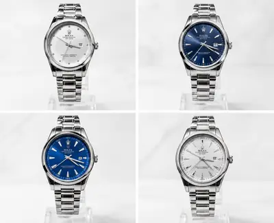 Men's Modern Stylish Look Watch With Date Working - Random Multicolor Dial - Art# M247 -Rox9008500Dt-0049