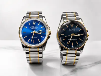 Men's Modern Stylish Look Watch With Date - Random Multicolor Dial - Art# M247 -FR9009500Dt-0050 thumbnail 2