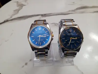 Men's Modern Stylish Look Watch With Date - Random Multicolor Dial - Art# M247 -FR9009500Dt-0050 thumbnail 6