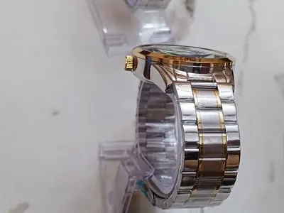 Men's Modern Stylish Look Watch With Date - Random Multicolor Dial - Art# M247 -RoxBj9008500Dt-S&G-0053 thumbnail 9