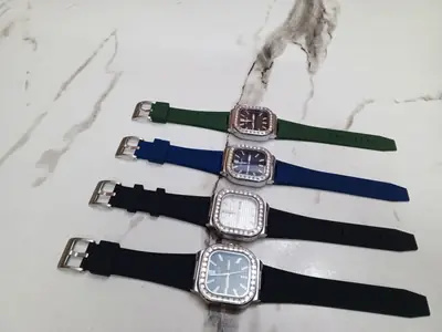 Men's Modern Stylish Look Rubber Strap Watch With Day & Date Feature - with Random Multicolor Dial - Art # M247 -PP9007000k-0055 thumbnail 3